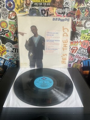 DJ JAZZY JEFF & THE FRESH PRINCE VG+ VINYL W/HYPE STICKER 