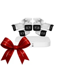 Lorex 4K 16-Camera Capable 2TB NVR System 6 Bullet Cameras