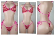 Exotic Dancewear Women's Thong Bikini Set