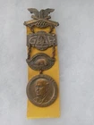 1923 MILWAUKEE WISCONSIN GAR CIVIL WAR VET GRAND ARMY REPUBLIC MEDAL W/ RIBBON