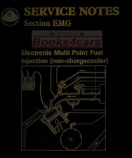 ESPRIT SHOP MANUAL LOTUS SERVICE REPAIR TURBO BOOK ELECTRONIC FUEL INJECTION