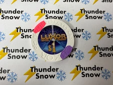 ⚡️❄️ Casino Chip 😳 $1 Luxor Hotel Las Vegas Nevada ⚡️❄️ ⚡️❄️ ⚡️❄️ ⚡️❄️