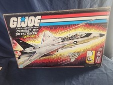 1983 Vintage GI Joe ARAH Combat Jet Skystriker XP-14F With Box Hasbro  Complete