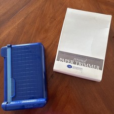 Personal Trimmer by Creative Memories Mini Cutter Chop Arm Style 7" Scrapbooking