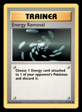 energy removal pokemon card Super Energy Removal Base Set 2 EX, 108/130 Pokemon Card