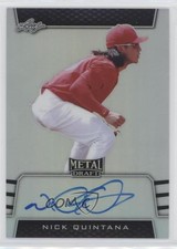 2019 Leaf Metal Draft 13/50 Nick Quintana #BA-NQ1 Auto 0xs1