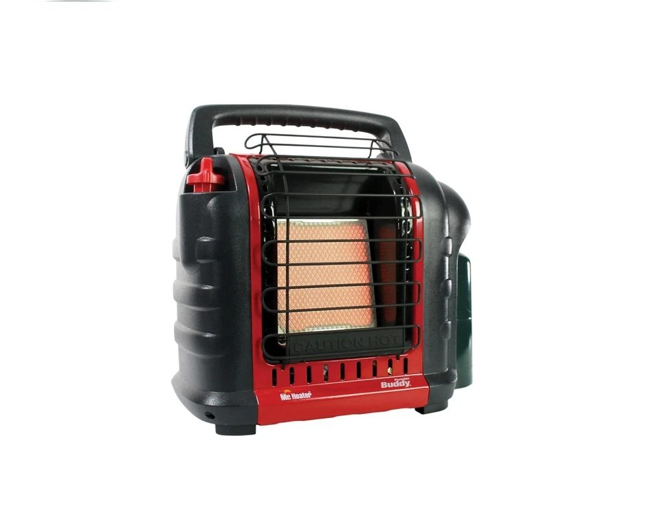 Calentador portátil de propano Mr. Heater F232000 MH9BX 9000 BTU - negro + rojo Foto 2 de 4