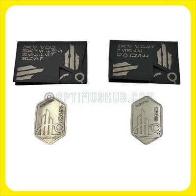 2X Disney Star War Galaxy's Edge Batuuan Spira Silver Metal Coin