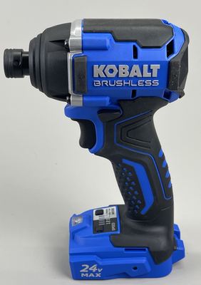 #ad KOBALT 24V MAX 24Volt KID124B 03 1 4 inch Brushless Impact Driver 2025 Tool Only $69.99