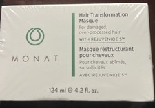 Monat Hair Transformation Masque 4.2 Fl Oz for Damaged and Over Processed Hair
