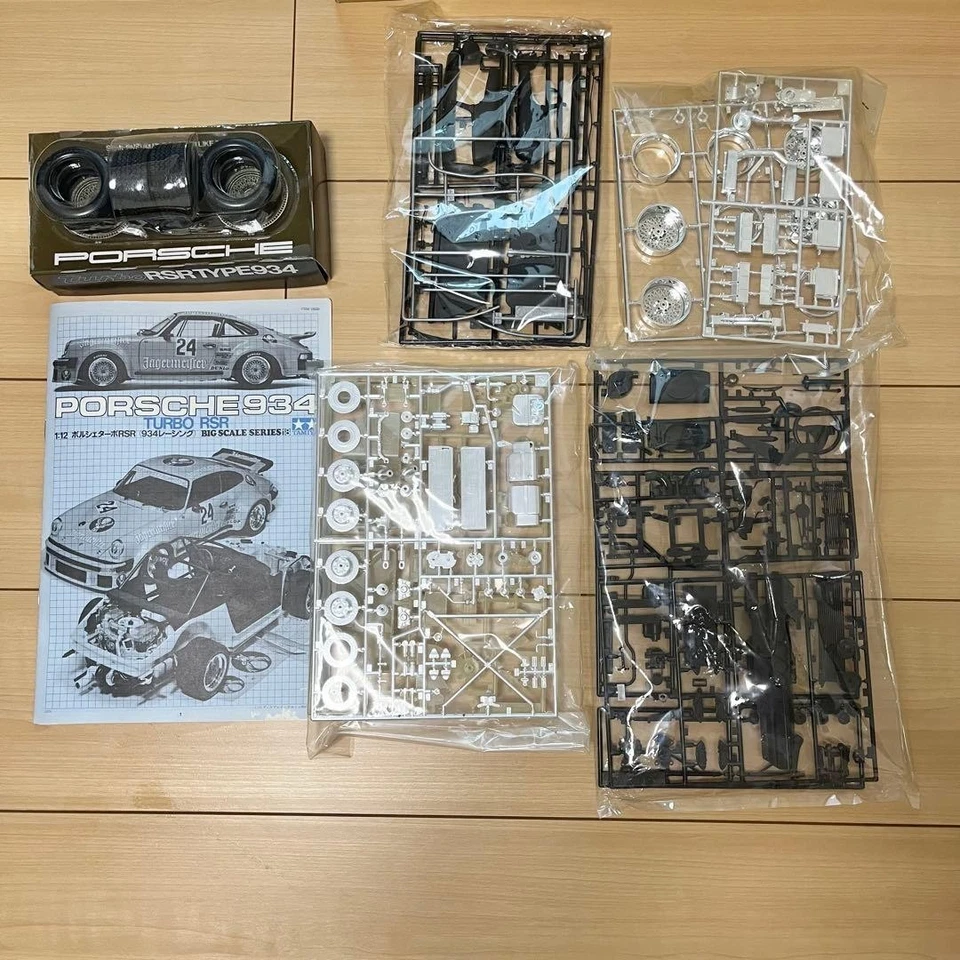 1/12 Porsche Turbo RSR 934 Racing Jagermeister Tamiya Plastic Model 2006 - Image 4 of 4