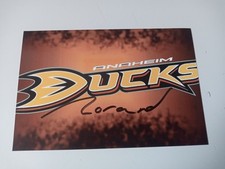 Antoine Morand Anaheim Ducks Logo 4x6 Photo Signed Autograph Signature NHL Rc