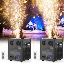 1/2/4X 700W Cold Spark Machine Stage Effect DMX Firework DJ Event Wedding w/Case