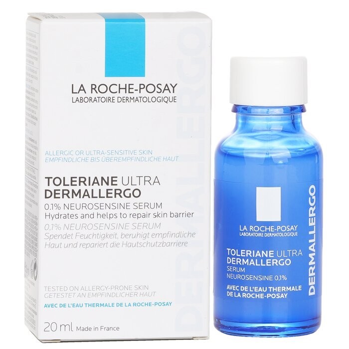 Sérum Toleriane Dermallergo La Roche Posay 20ml soin apaisant anti-rougeurs peau sensible