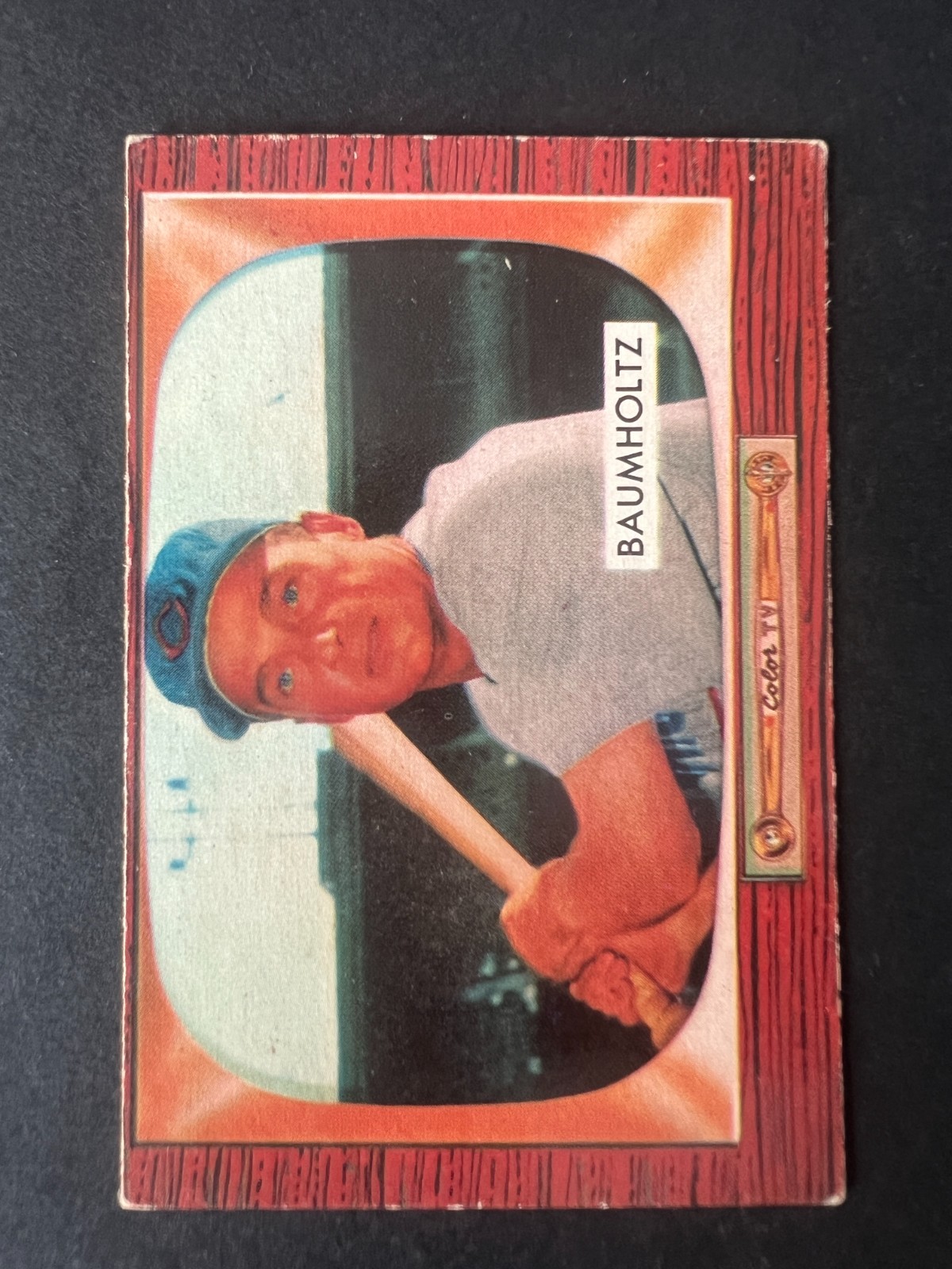 Frank Baumholtz #227 Baseball Cards 1955 Bowman trading card — raw and PSA graded price guide