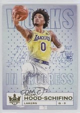 2023-24 Panini Court Kings Works in Progress Jalen Hood-Schifino #5 13hf