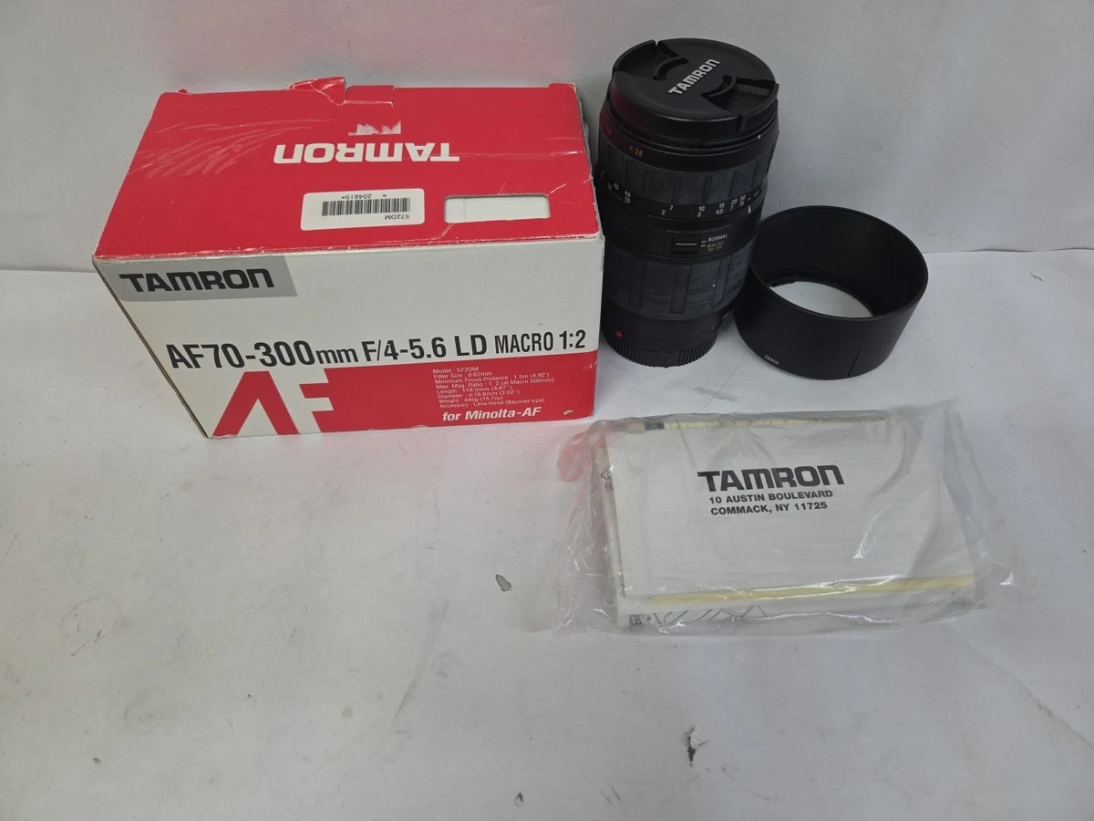Camera Lenses for Tamron 80-210mm Focal f/4.5-5.6 Maximum Aperture