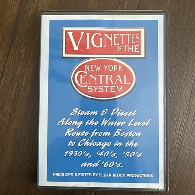 #ad Vignettes of the New York Central System DVD by Clear Block $20.99