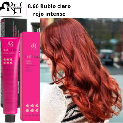 Tinte para el cabello Color RR Line 8.66 Rubio claro rojo intenso