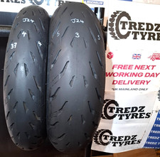 Michelin  Power 5   200/55/17 &120/70/17 Motorcycle Tyres Partworn J24