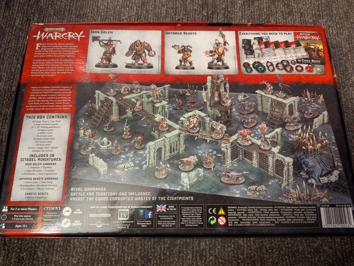 (セット)Warhammer テレイン　ダイス　Warcry セット Games Workshop Age of Sigmar: Warcry Starter Set for sale