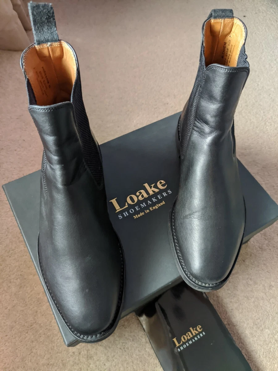Loake clearance blenheim black