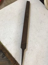 Nicolson file￼ 1/2 Round 12 1/2” Long X 1” At the widest Part