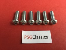 Yamaha FZ600 FZ750 TDM850 Rear Brake Disc Screws Bolts BZP 10.9 High Tensile