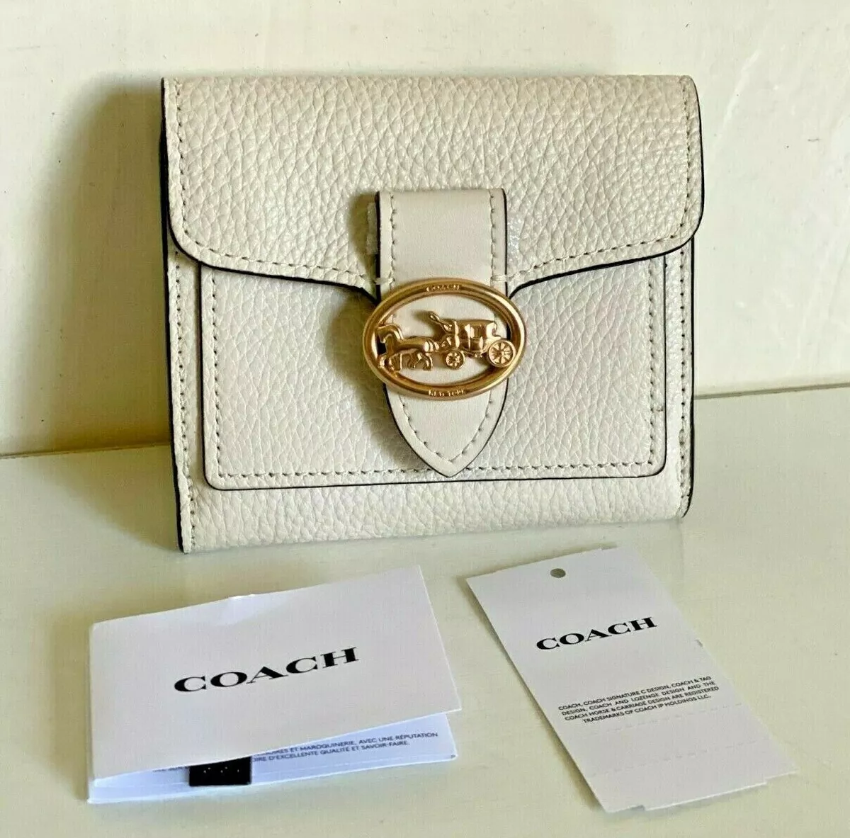 Coach small hotsell wallet sale