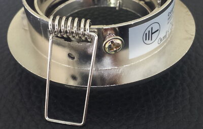 LED Einbaustrahler Silber, 5 Watt Warmweiß – Schwenkbar, GU10, 70 Mm Bohrloch (IP20)