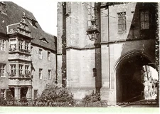 Germany, Rothenburg, Westcher d. Jakobskirche Vintage Albumen Print, Print