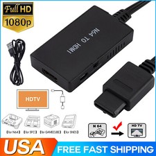 HDMI Adapter Converter Cable 1080P For Nintendo 64/SNES/SFC Gamecube Console