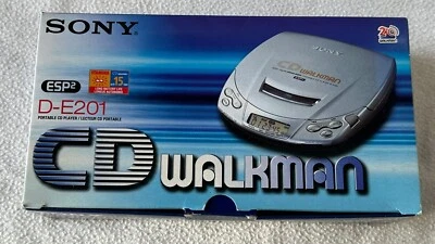 SONY D-E201 Compact Disk Player CD Walkman DISCMAN OVP RETRO KULT - Bild 1 von 4