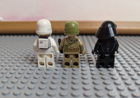 Lego Star Wars Minifigures 75177 Resistance Trooper first order crew snowtrooper