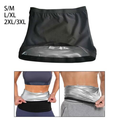 Sweat Waist Trimmer Wrap Women Men Shapewear Waist Sauna Vest Waist Trainer Belt - Picture 1 of 10