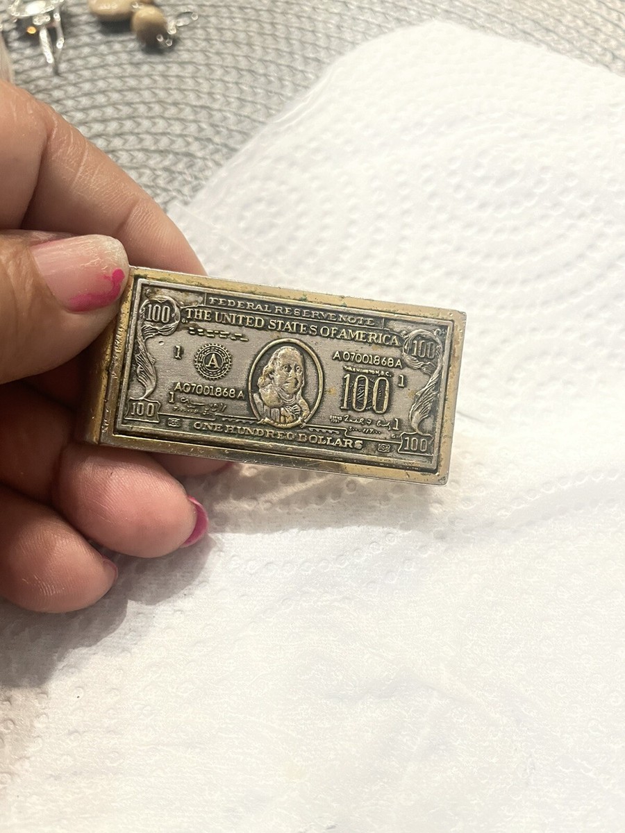 Buckle-Down Gitarrengurt – Benjamin Franklin 100 Dollar Bill Design, Offiziell Lizenziert