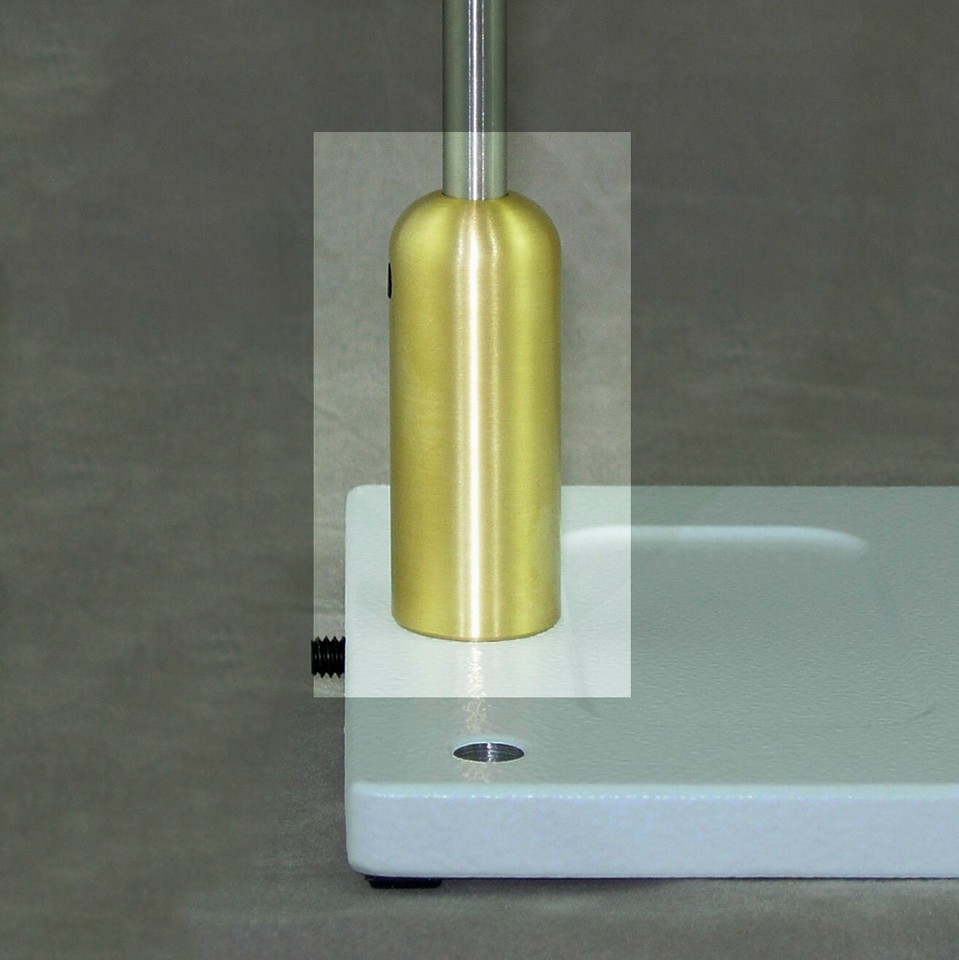 PEAK BRASS RISER - For Fly Tying Pedestal & C-Clamp Vise with 3/8 ...