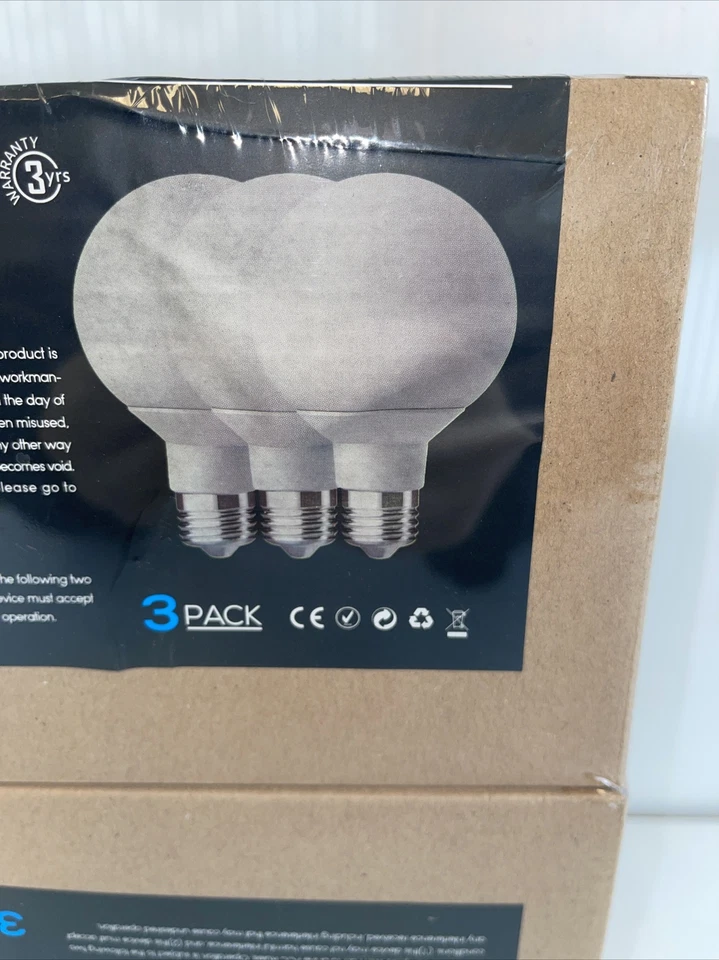 TORCHSTAR Dimmable G25 LED Bulb Globe 500LM 7W/120V =60W 25000HRS Pack of 6 - Image 4 of 4