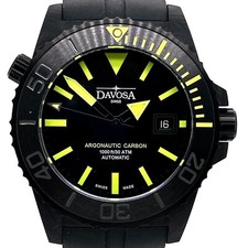 Davosa Swiss Argonautic Carbon Automatic Diver 300m Limitiertes Fullset aus 2023