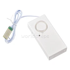 Water Leak Alarm Flood Level Overflow Detector Sensor Home Security Alert 120dB