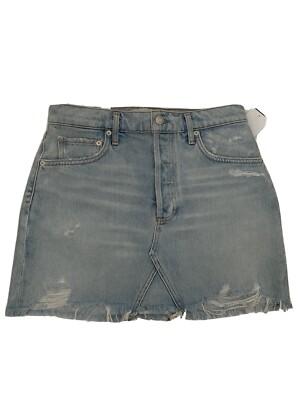 Agolde Quinn High Rise 28 Mini Skirt NWT