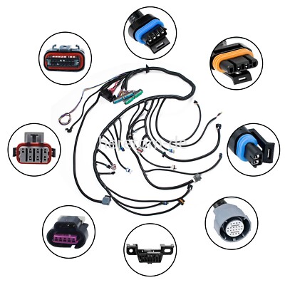 Für 03-07 LS Vortec Standalone Wiring Harness Drive Wire 4L60E 4.8 5.3 6.0 DBW