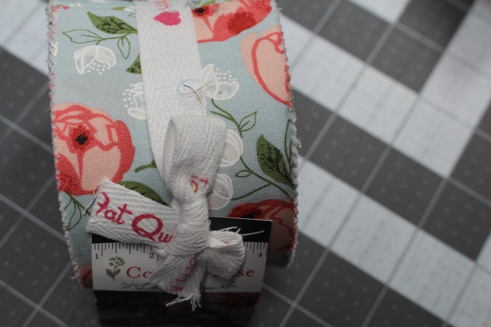 Moda Country Rose Lella Boutique (20) 2.5" jelly roll strips eBay