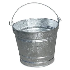 Magnolia Brush #14 Pail Hot-Dipped Galvanized Pail 14 Quart