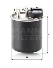 MANN-FILTER Kraftstofffilter für MERCEDES SPRINTER 906 V-KLASSE W447