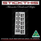<!--F#f_0-->Wiring Loom Label Decal Holden, QT 2823067 - HQ 1972 GTS Monaro and SS Manual<!--F/-->