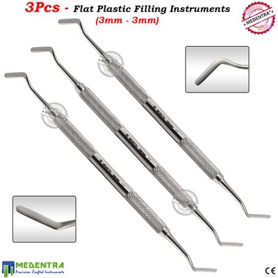 Set Di 3 Strumento Di Riempimento Composto Dentale Albania - Foto 6