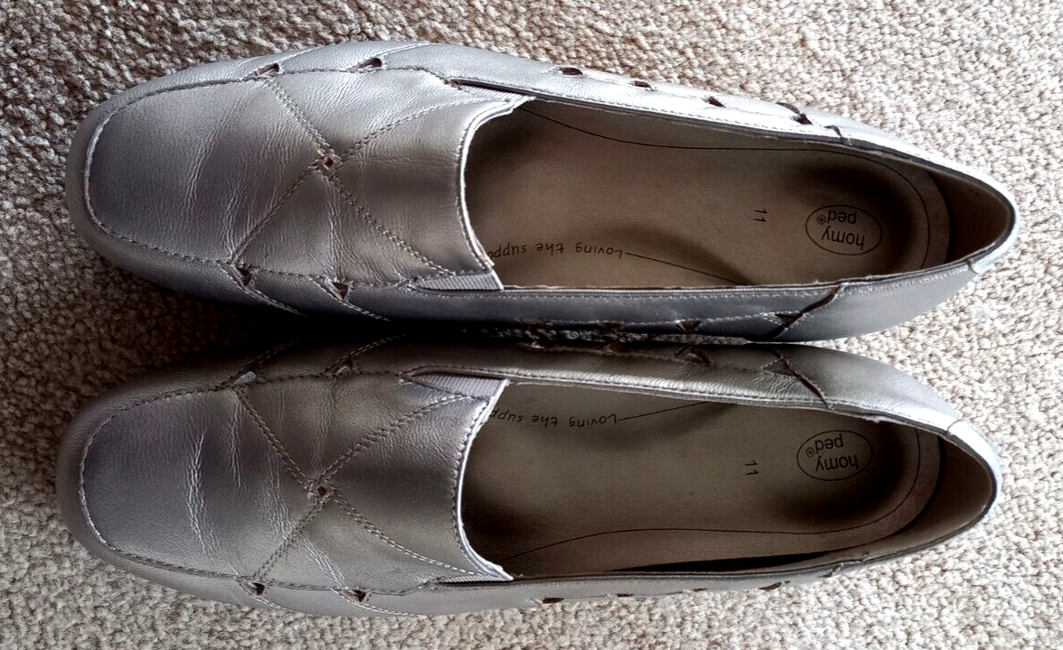 Homyped CANDY Size 11 Womens Supportive Comfort Wide Width Leather