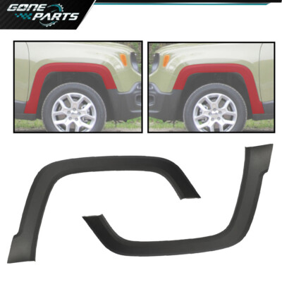 #ad Fender Trim Front Driver and Passenger Side For 2015 2021 Jeep Renegade $42.40