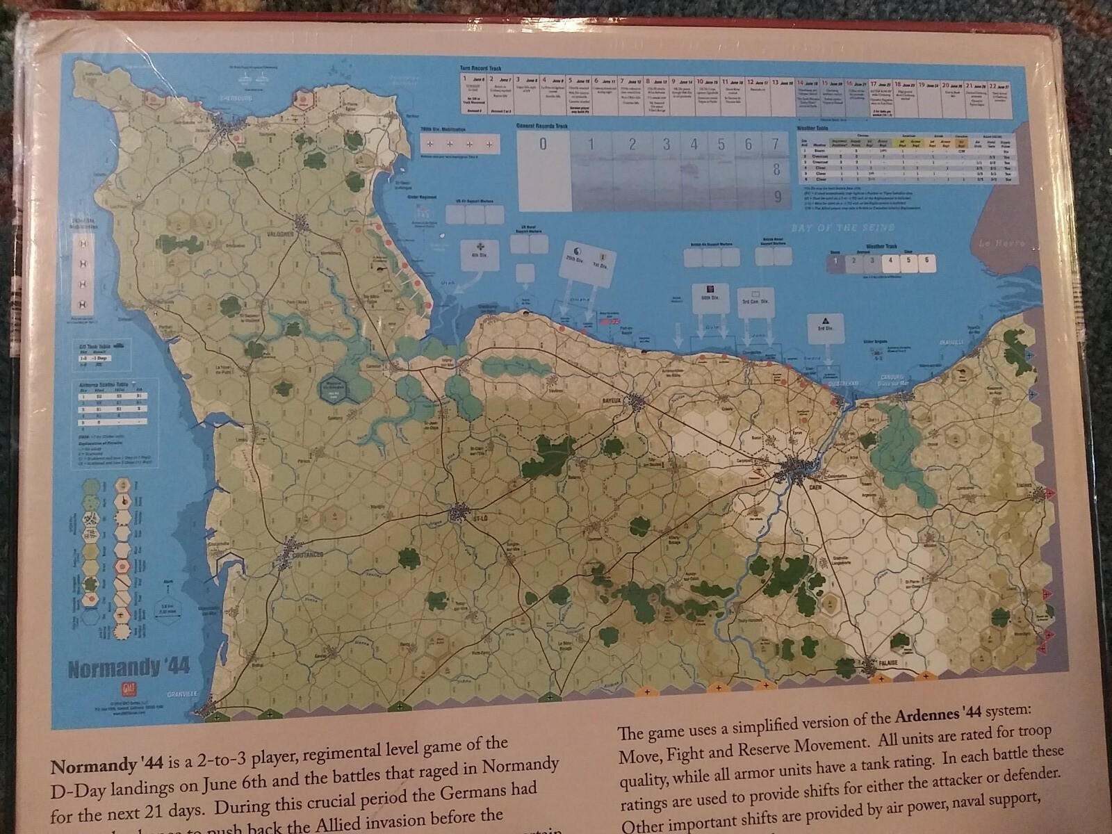 GMT games WWII Normandy '44 3rd printing new. Move, Fight, Reserve. 817054010882 | eBay GMT games WWII Normandy '44 3rd printing new. Move, Fight, Reserve. 817054010882 | eBay